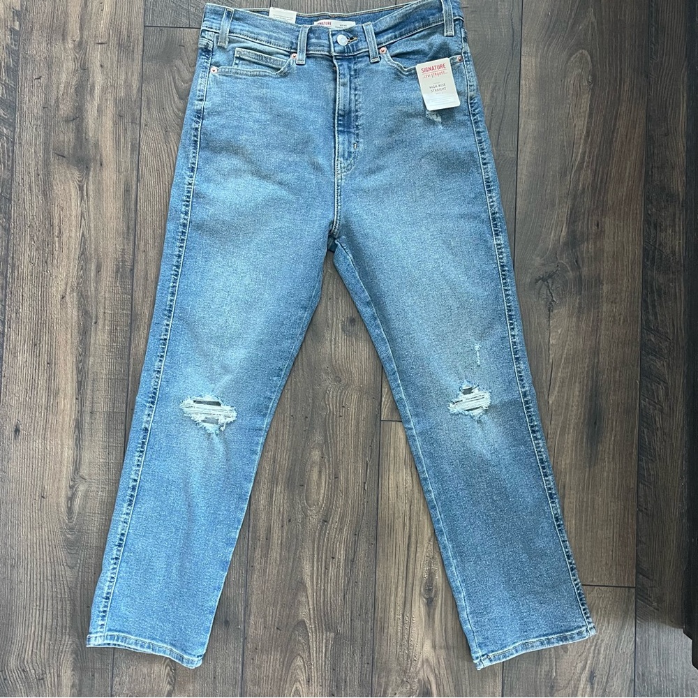 Levi Strauss Signature Heritage High-Rise Straight